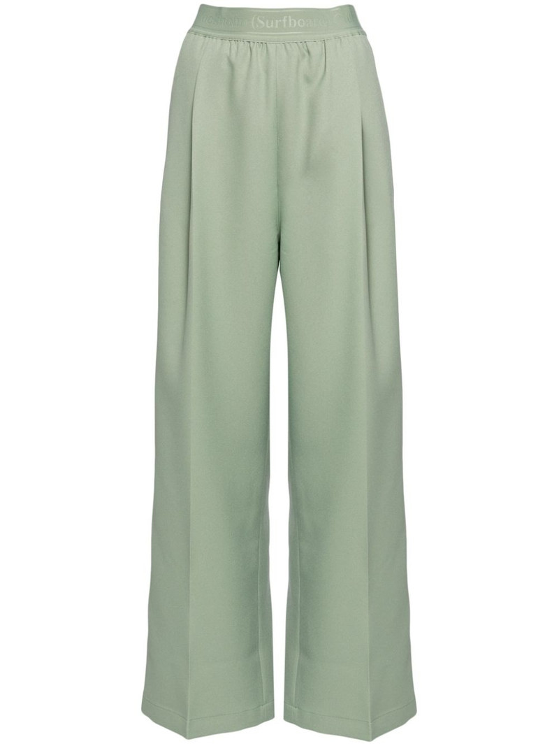 logo-waistband palazzo pants 1