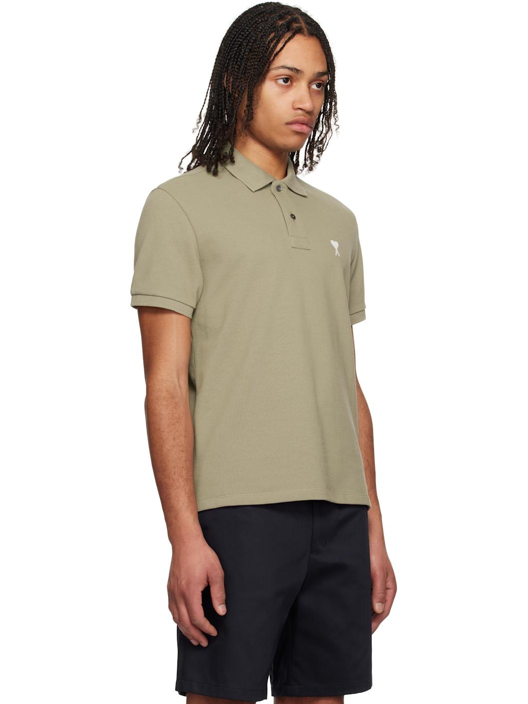 Tan Cotton Ami de Coeur Polo - 2