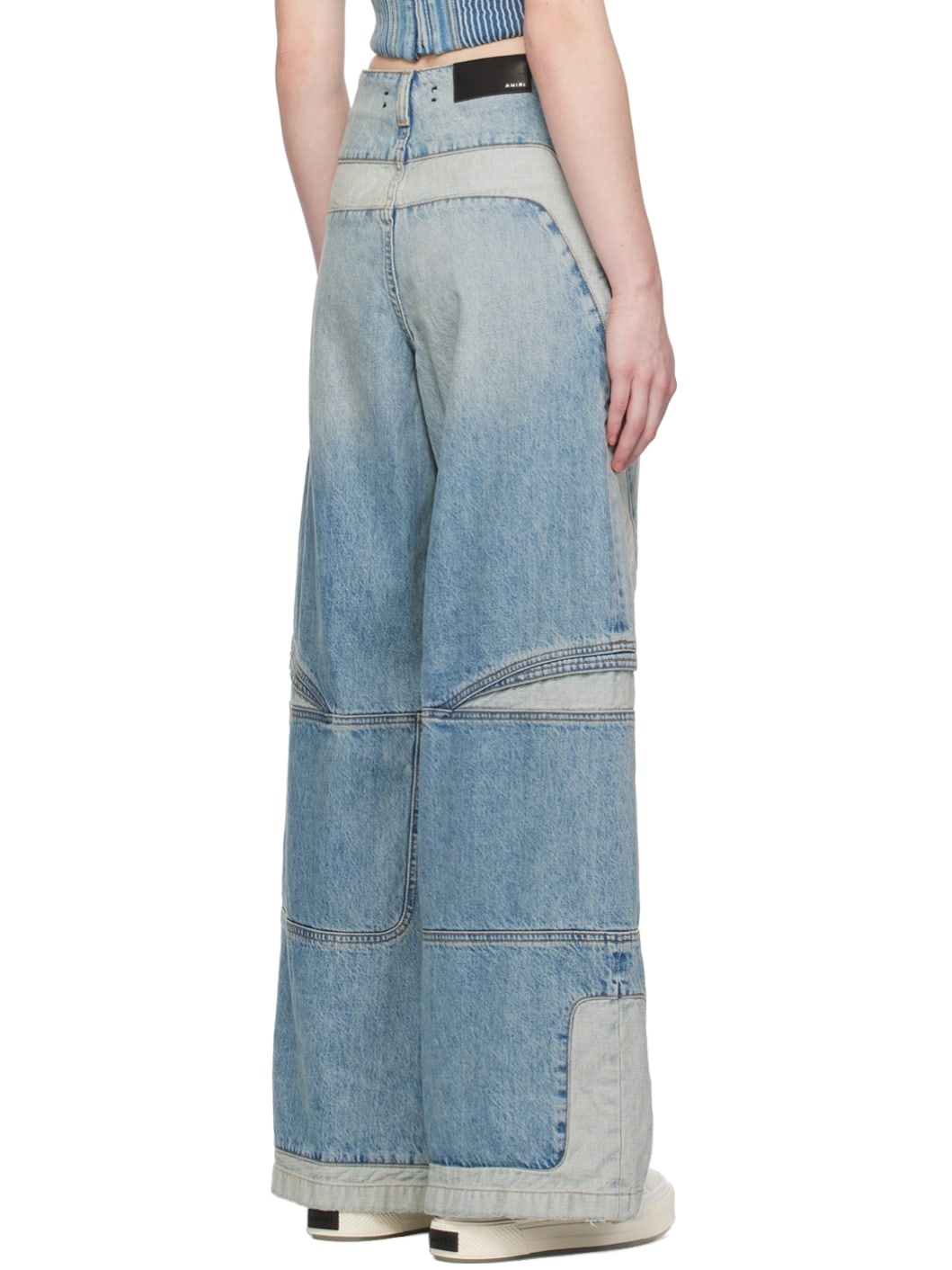 Blue Baggy MX3 Jeans - 3