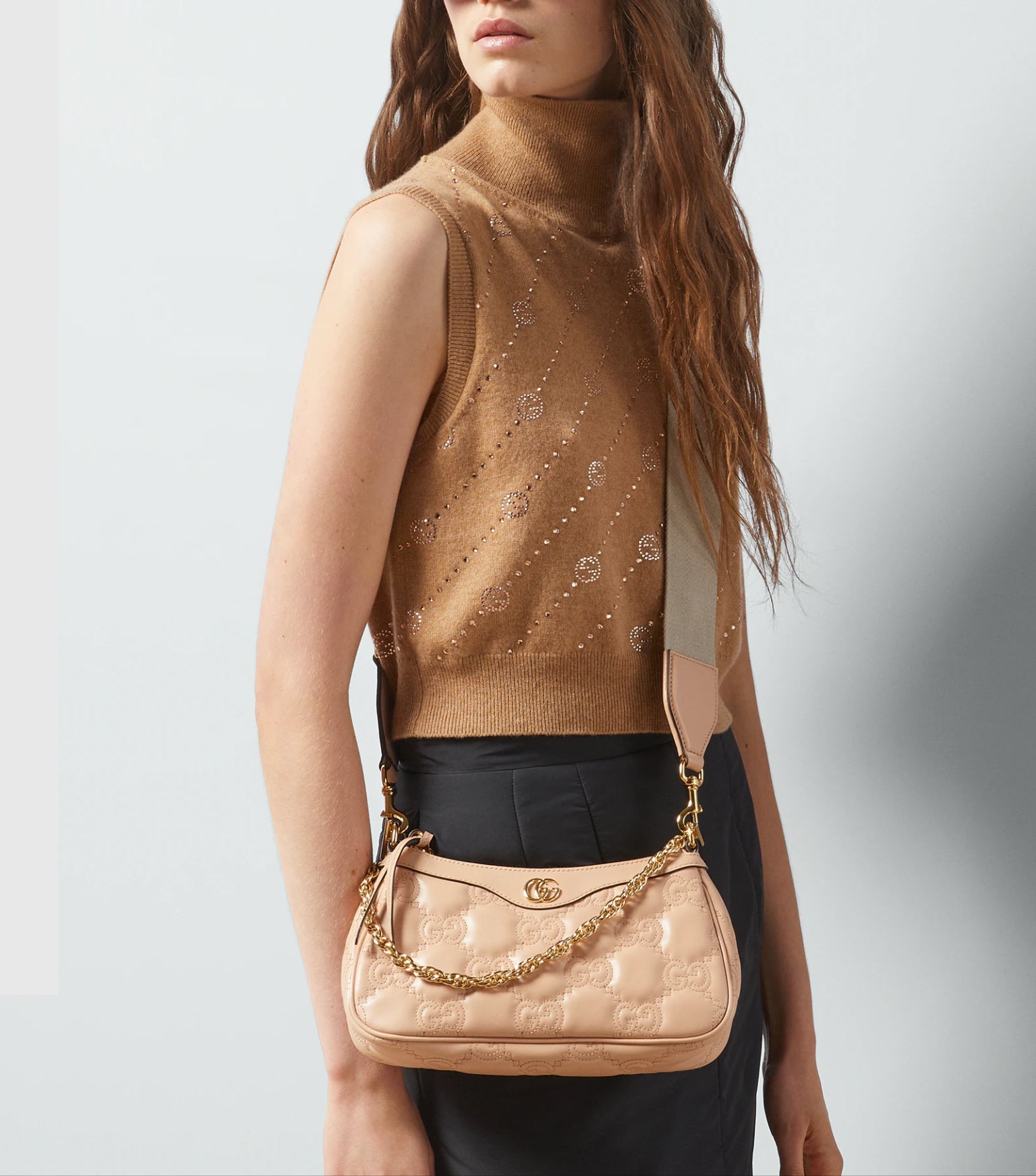 Gucci GG Matelasse Small Shoulder Crossbody Bag - 6