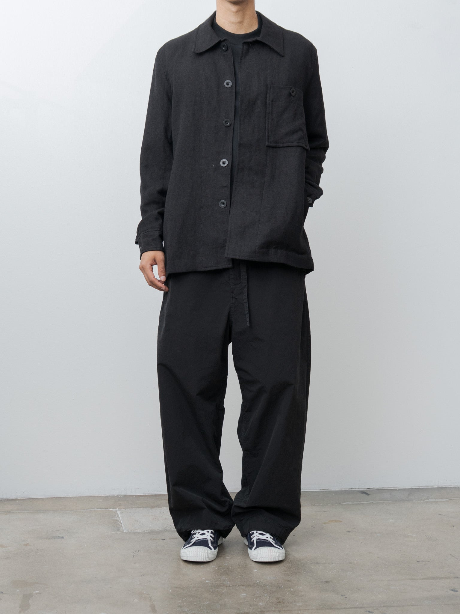 Aki Shirt Jacket FELT - Black - 3