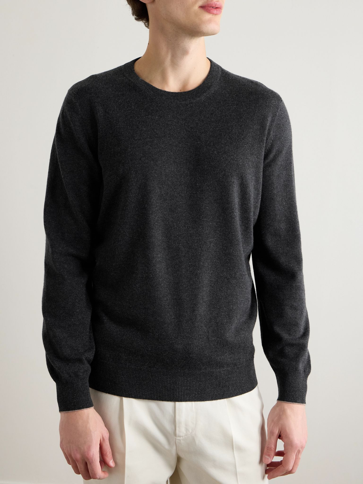 Cashmere Sweater Gray - 3