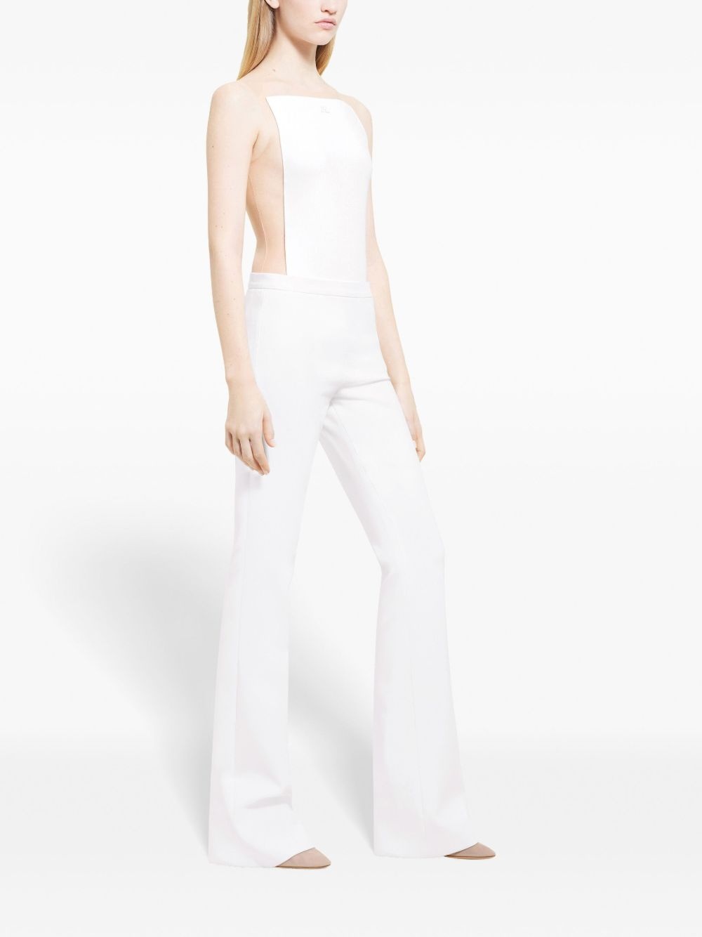 Oblique tailored trousers - 3