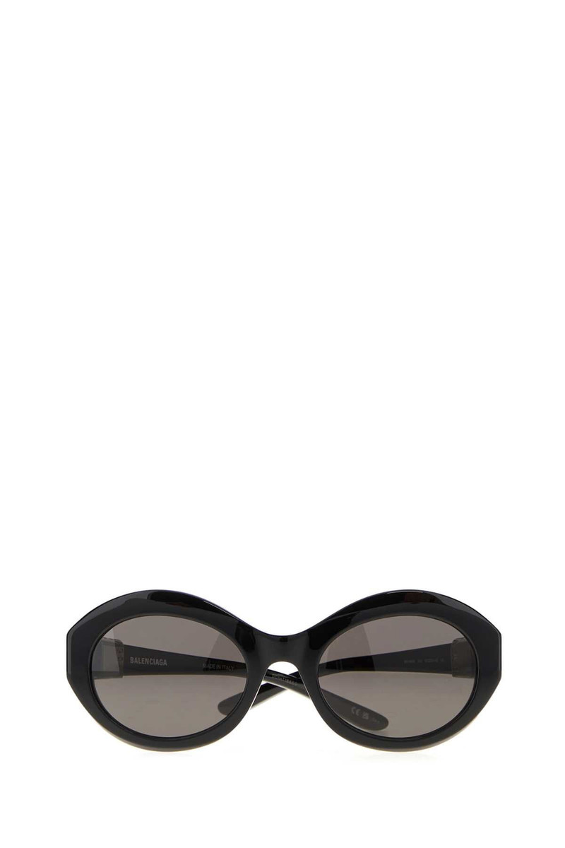 BALENCIAGA Black Acetate Sunglasses outlook