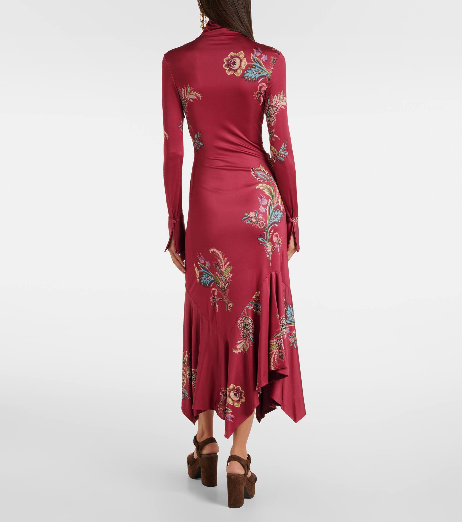 Printed midi dress - 3