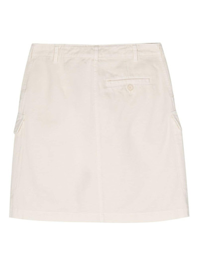 Aspesi gabardine-weave mini skirt outlook