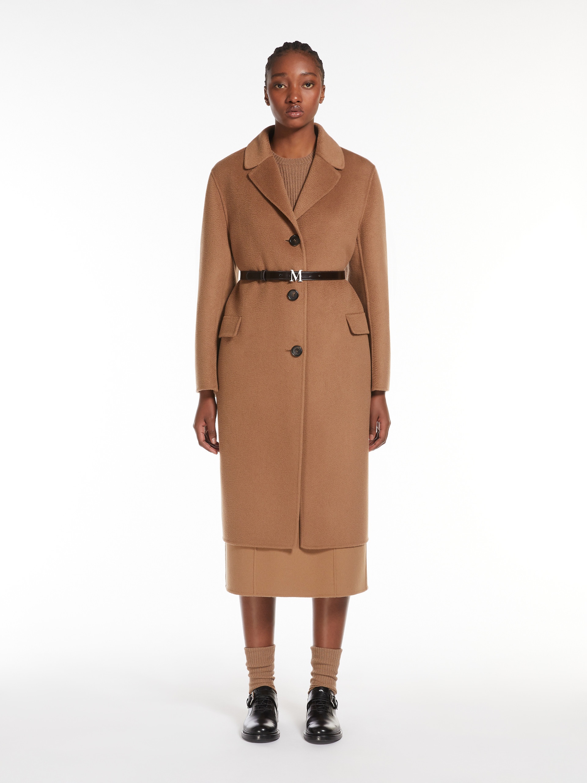 RUBENS Wool and cashmere midi coat - 3