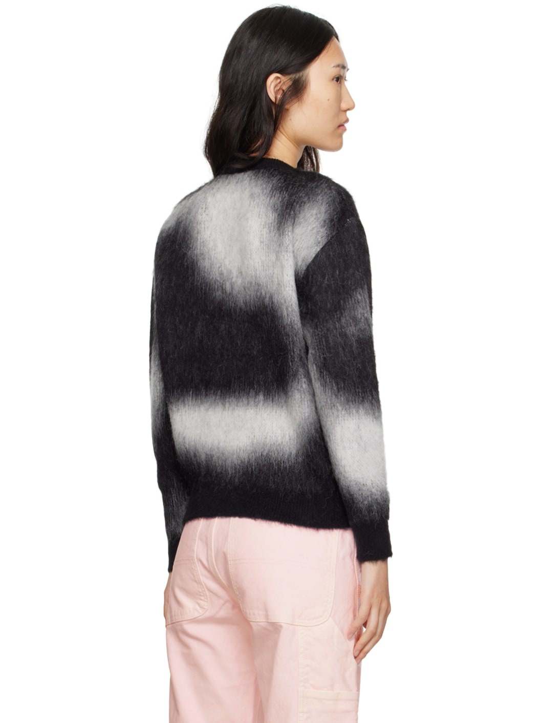 Black & White Aop Sweater - 3