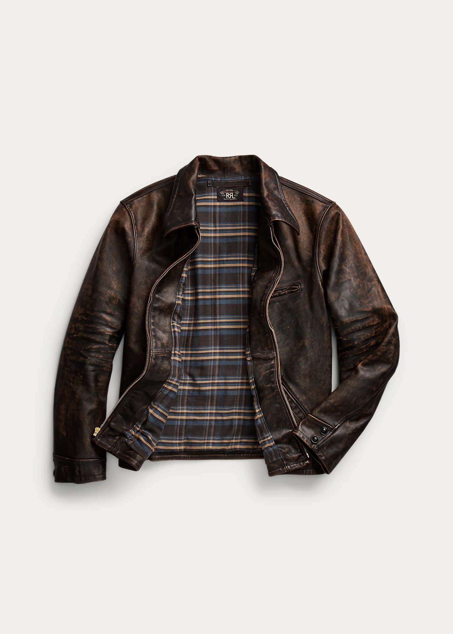 RRL JACKET ブルゾン L RRL by Ralph Lauren Leather Jacket | REVERSIBLE