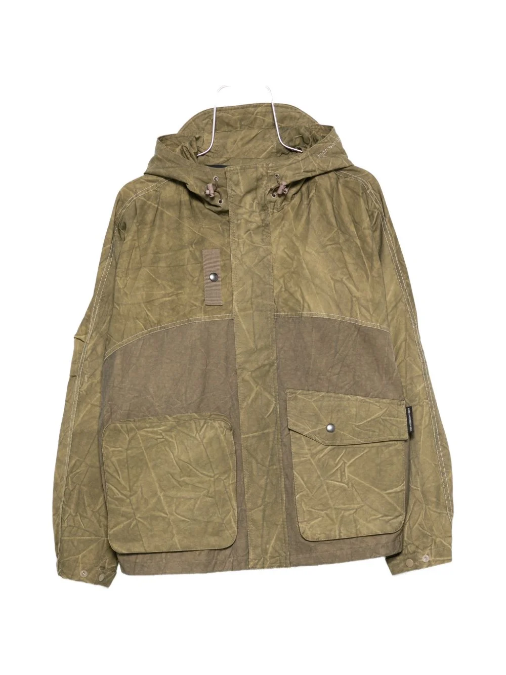 tie-dye flap-pocket jacket - 1