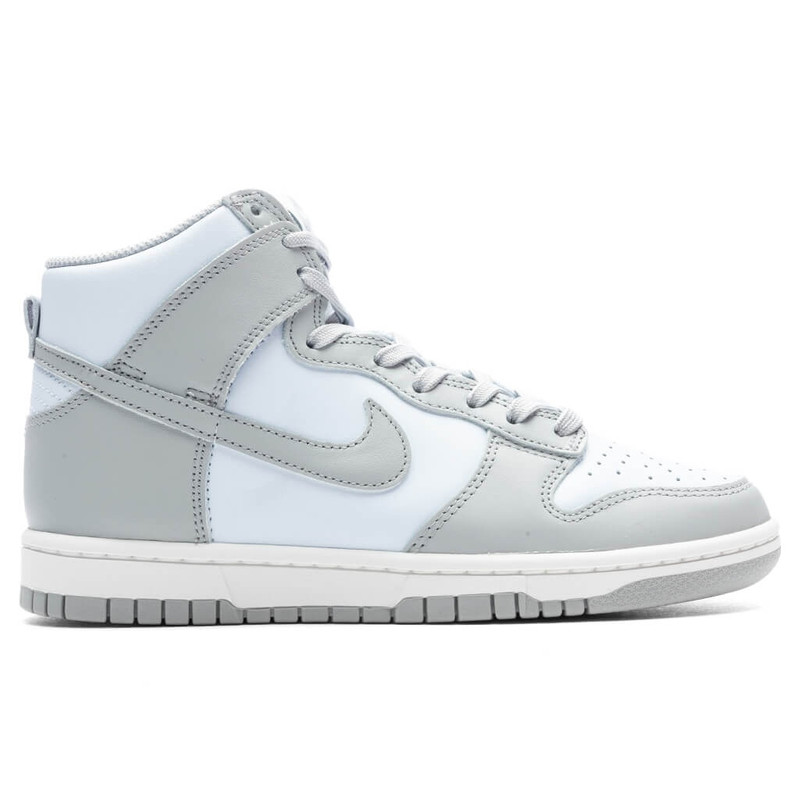 WOMEN'S DUNK HIGH - BLUE TINT/LIGHT SMOKE GREY/SUMMIT WHITE - 1