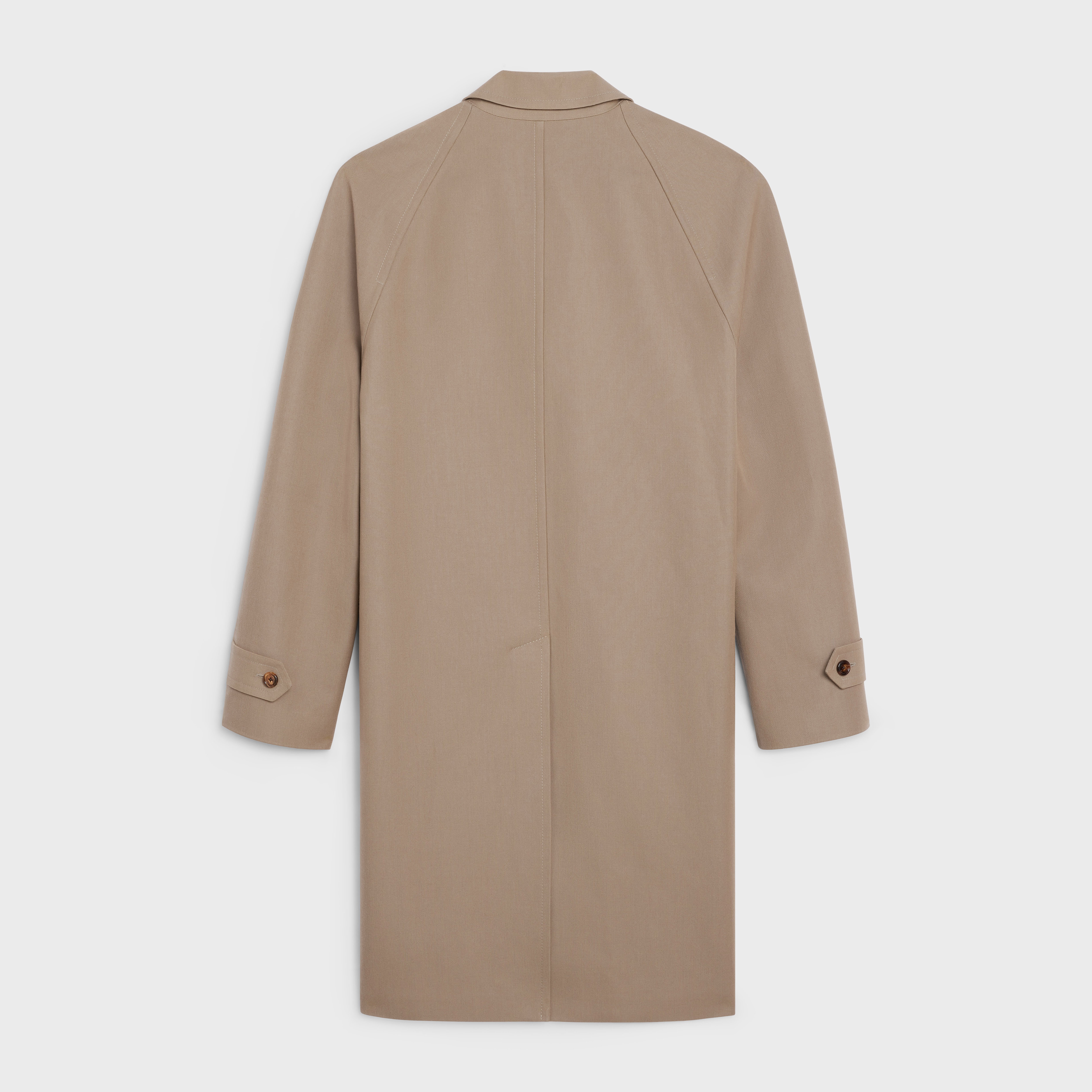 MAC 3-BUTTON COAT IN WOOL AND COTTON - 2