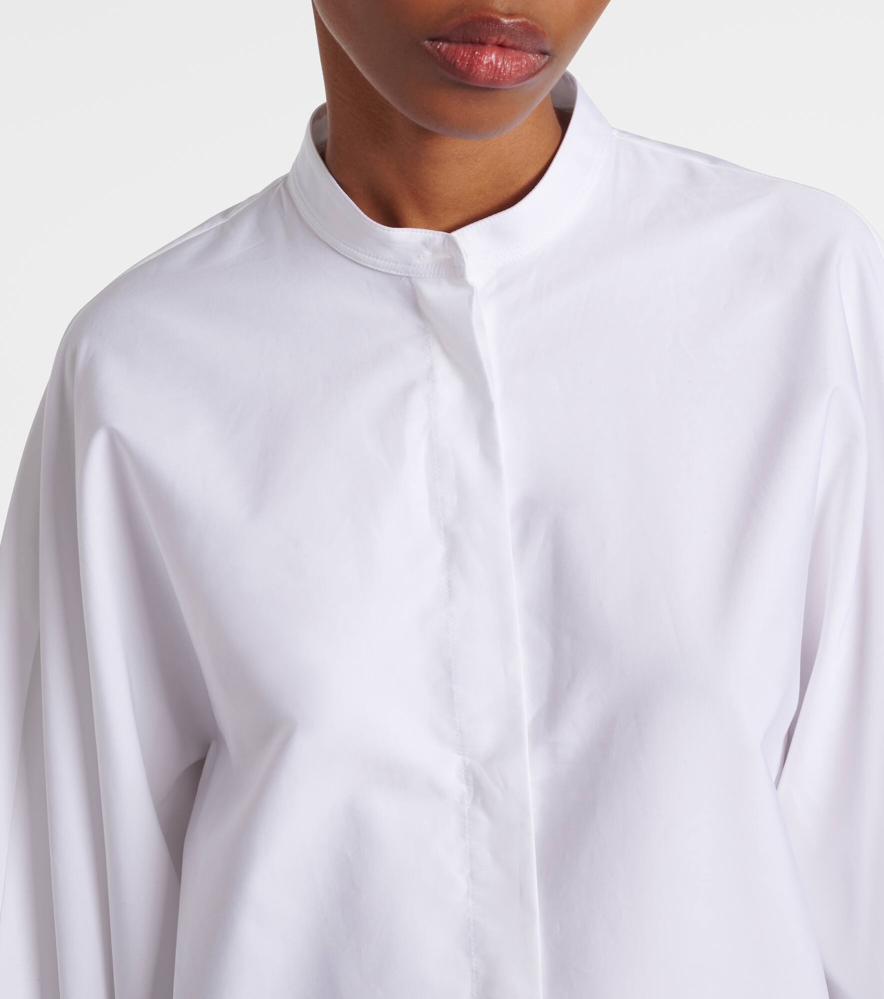 Cotton poplin shirt - 4