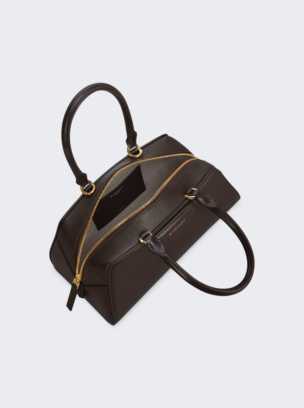 Antigona East West Small Bag Chocolate - 4