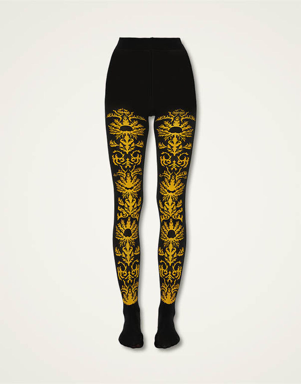 Flocked Tights - 1