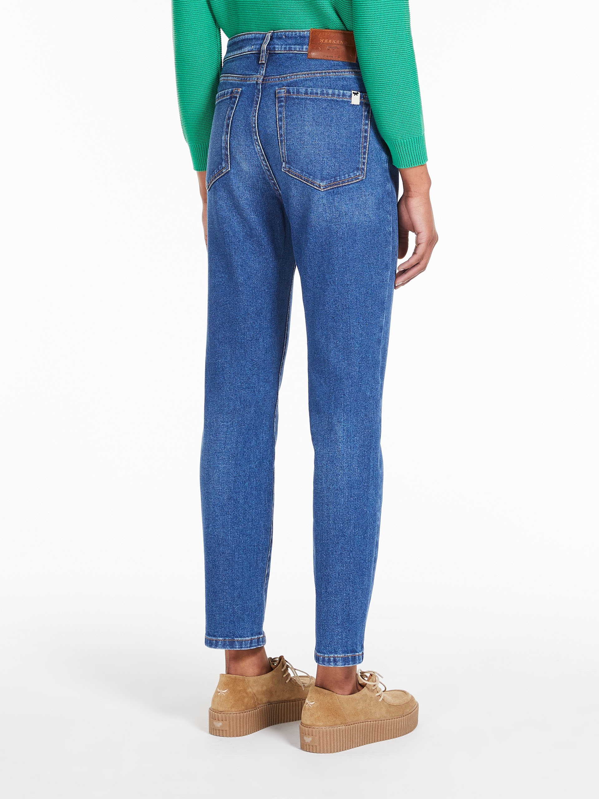 EUFRATE High-waisted denim jeans - 4