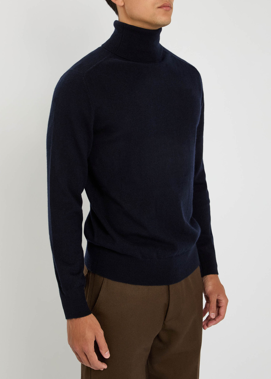 Allude Roll-neck Cashmere top - 3
