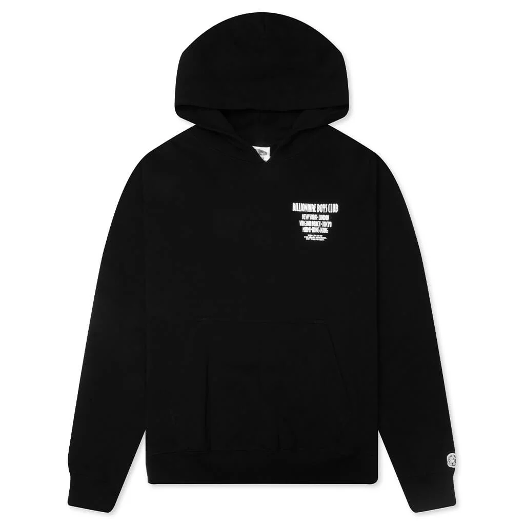 SATELLITE HOODIE - BLACK - 1