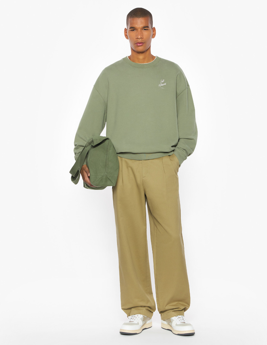 CAFE KITSUNE RELAX SWEATSHIRT - 5