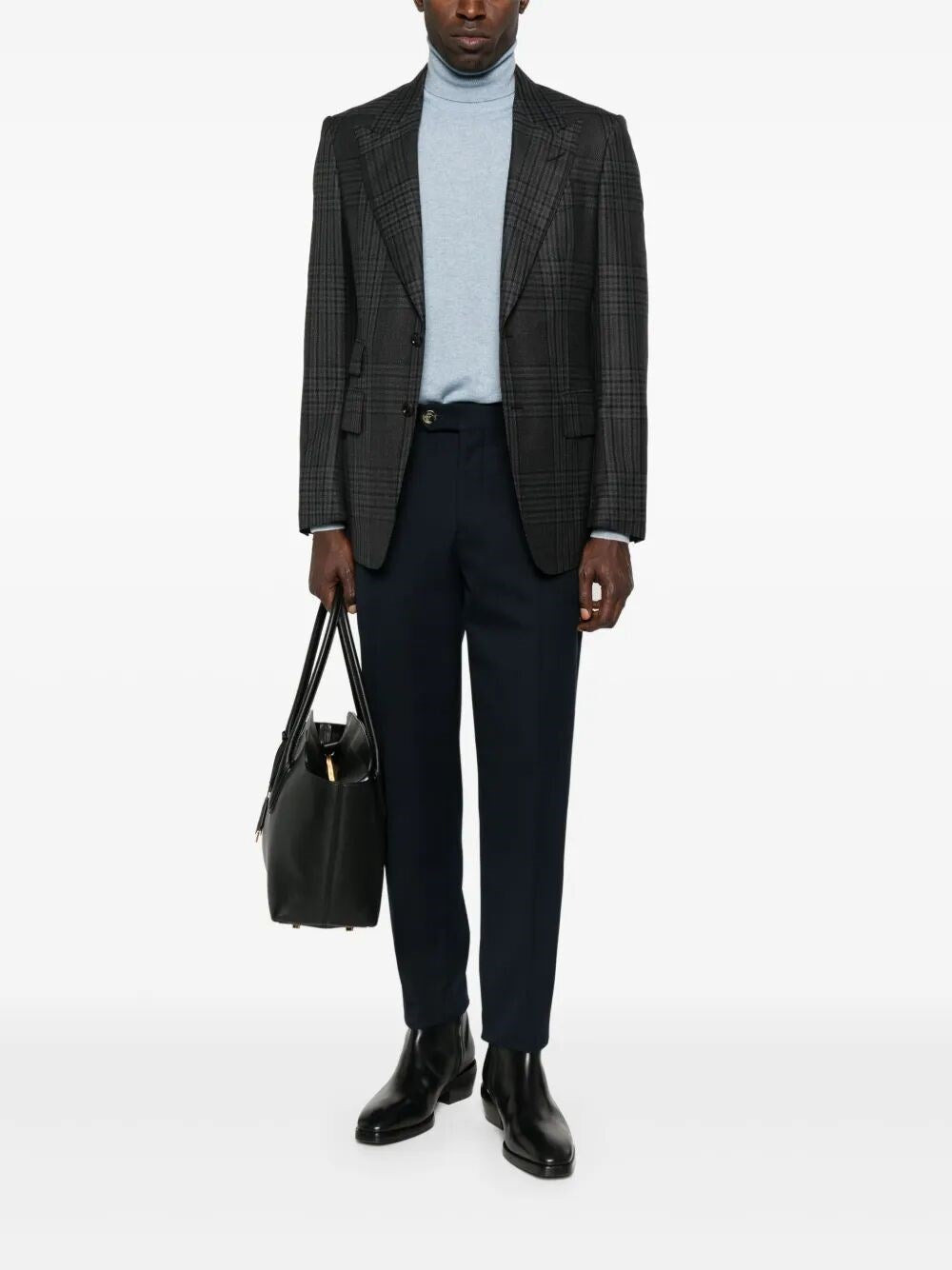 Brunello Cucinelli Men Cashmere Turtle-Neck Sweater - 2