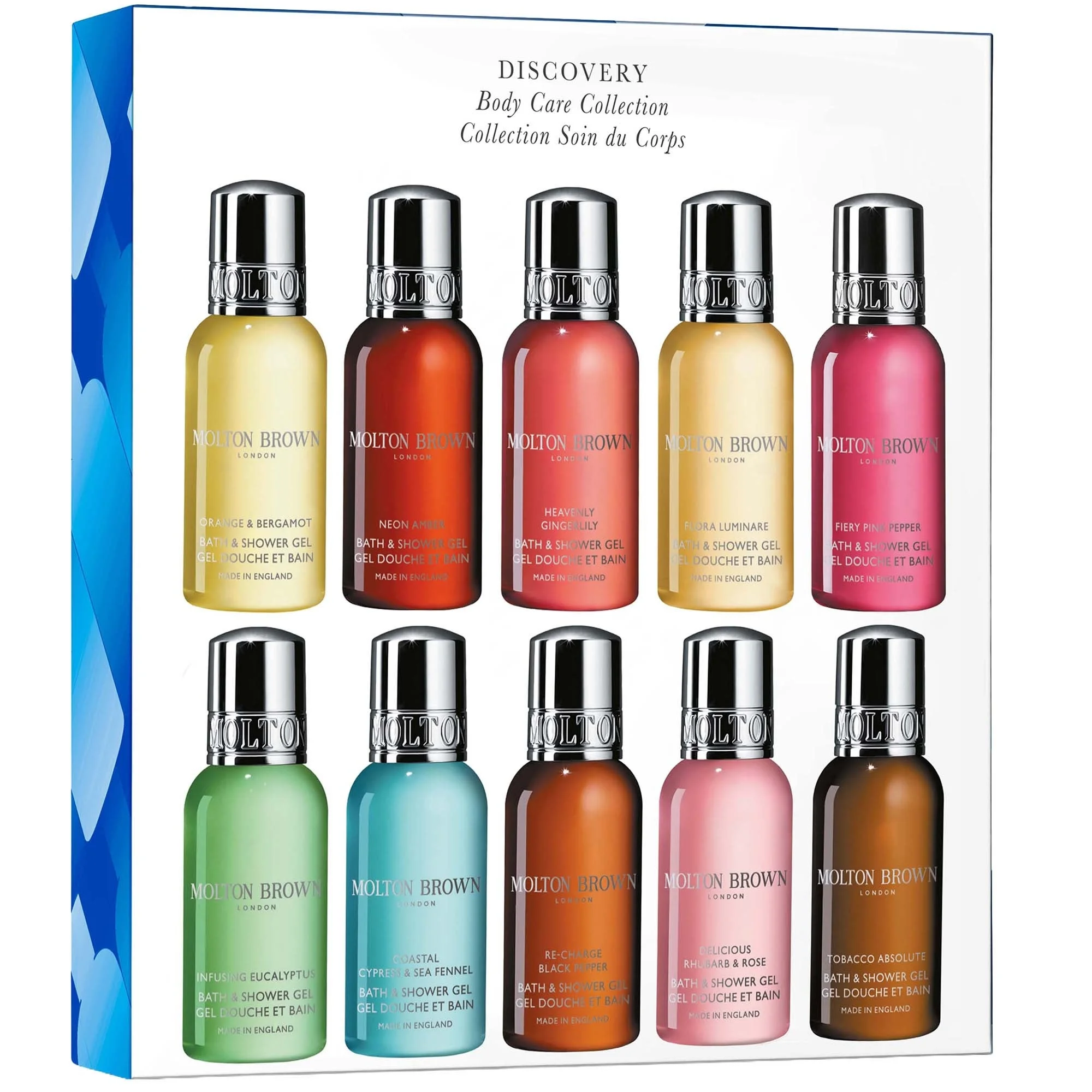 Molton Brown Discovery Body Care Collection - 10 of 30 ml. bath & shower gels - 1