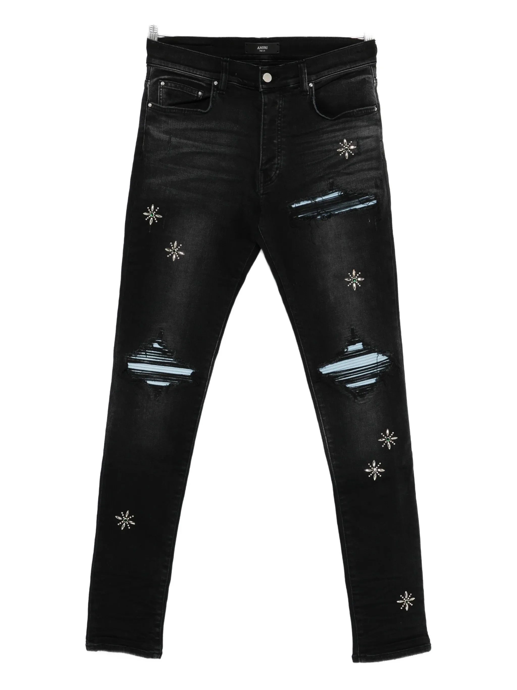 Amiri Embellished Jeans - 1