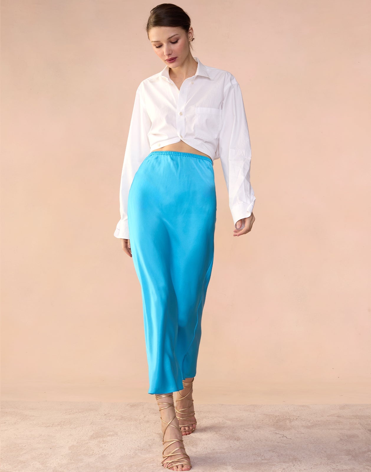 Sienna Silk Skirt - 1