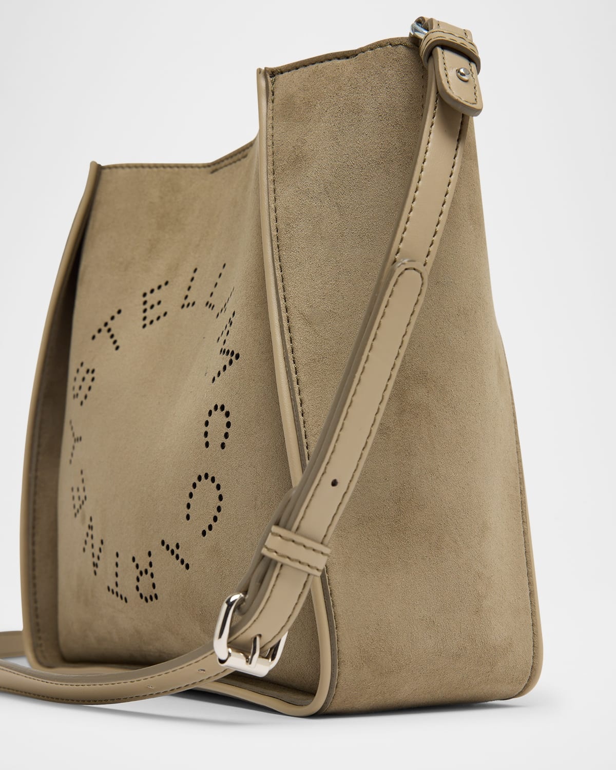 Alter Suede Piped Crossbody Bag - 5