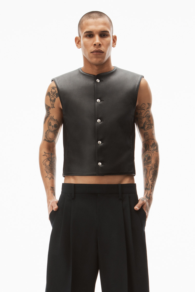 THREE PLEAT TAILORED SHORT IN WOOL BLEND 4