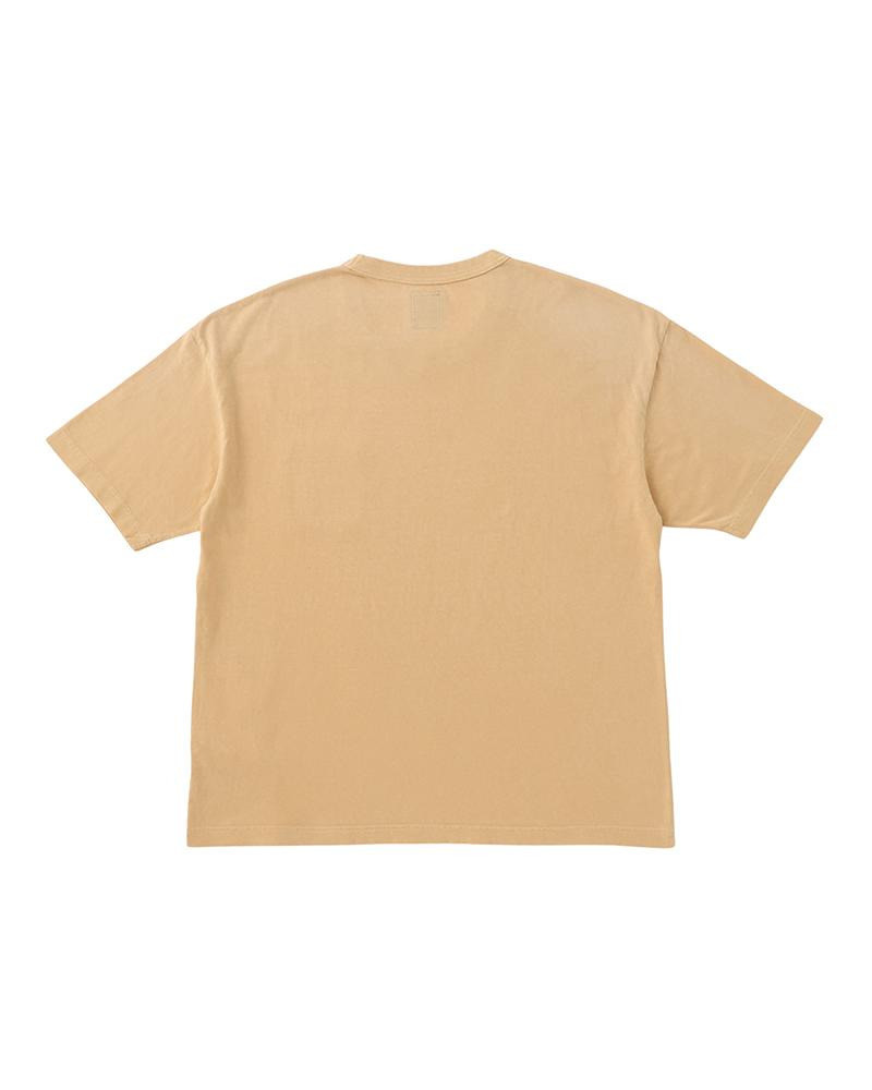 visvim JUMBO TEE S/S CRASH BEIGE outlook