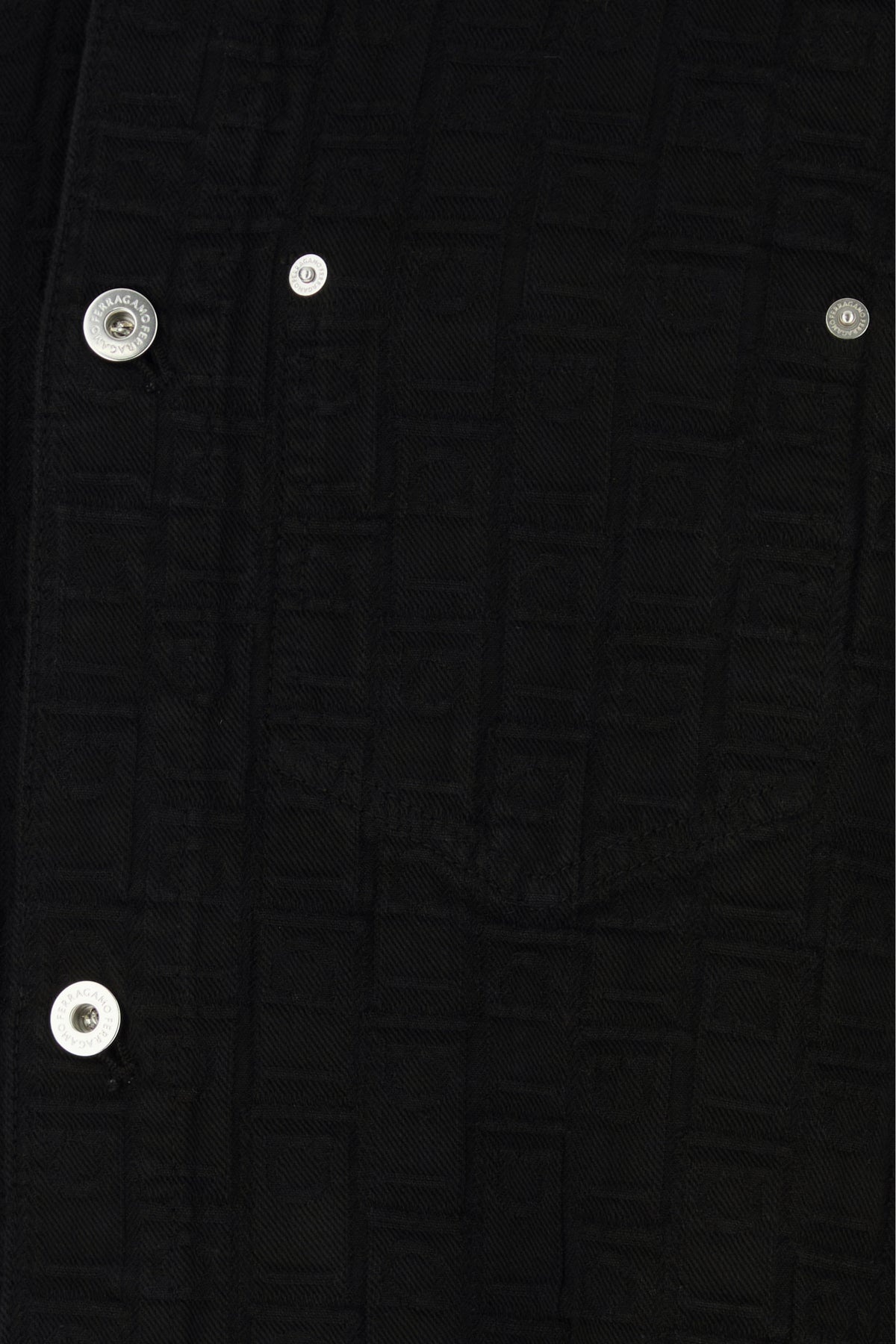Black denim shirt - 3