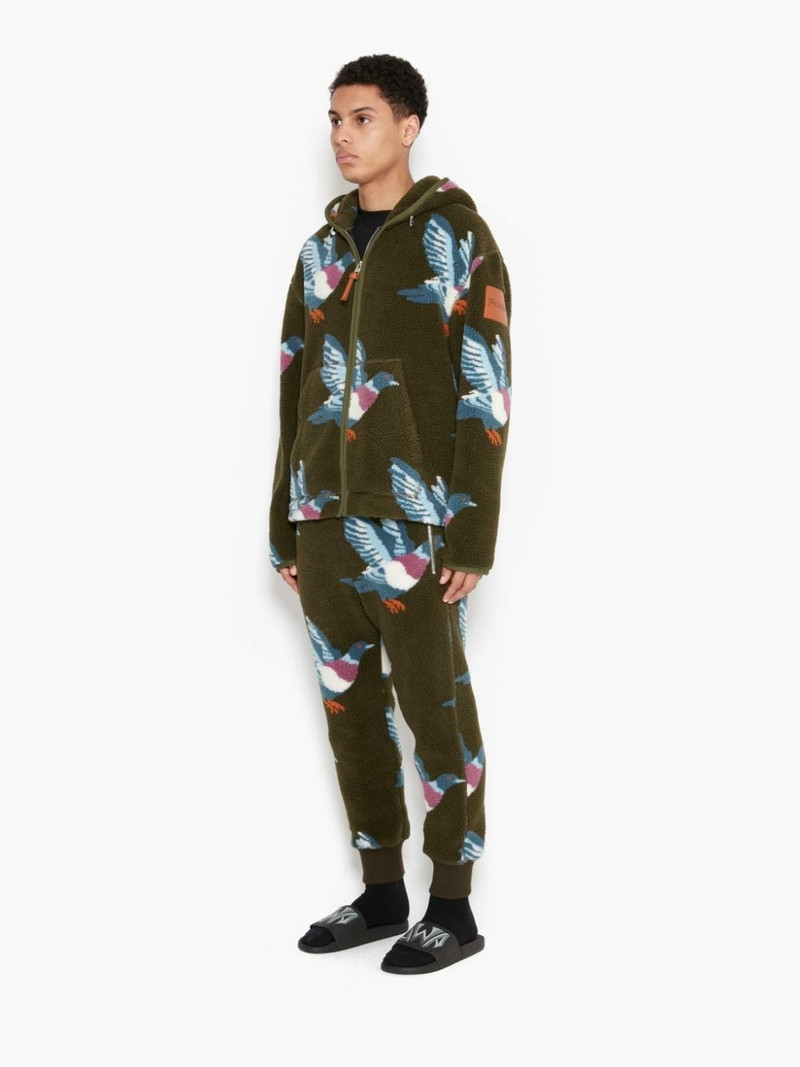 CASUAL HOODED FLEECE JACKET 3