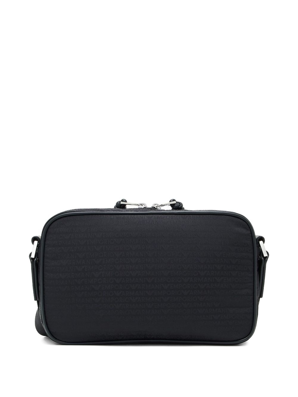 logo-plaque crossbody messenger bag - 3