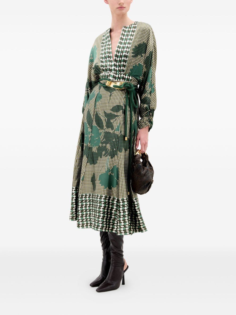 Erin printed midi skirt - 2