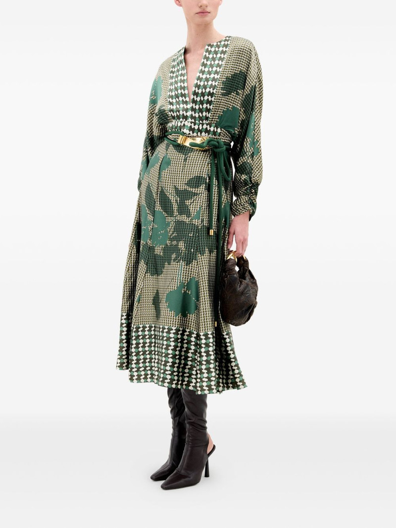 SILVIA TCHERASSI Erin printed midi skirt outlook