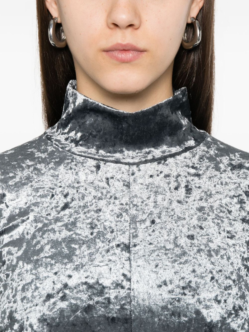 velvet turtleneck top 5