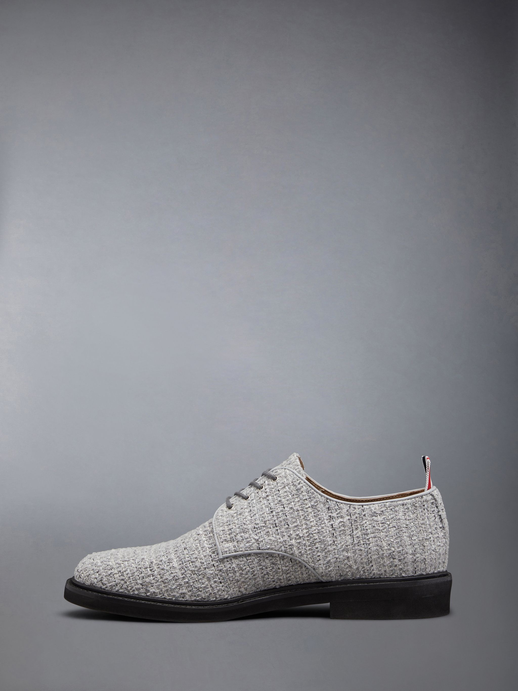 tweed Oxford shoes - 3