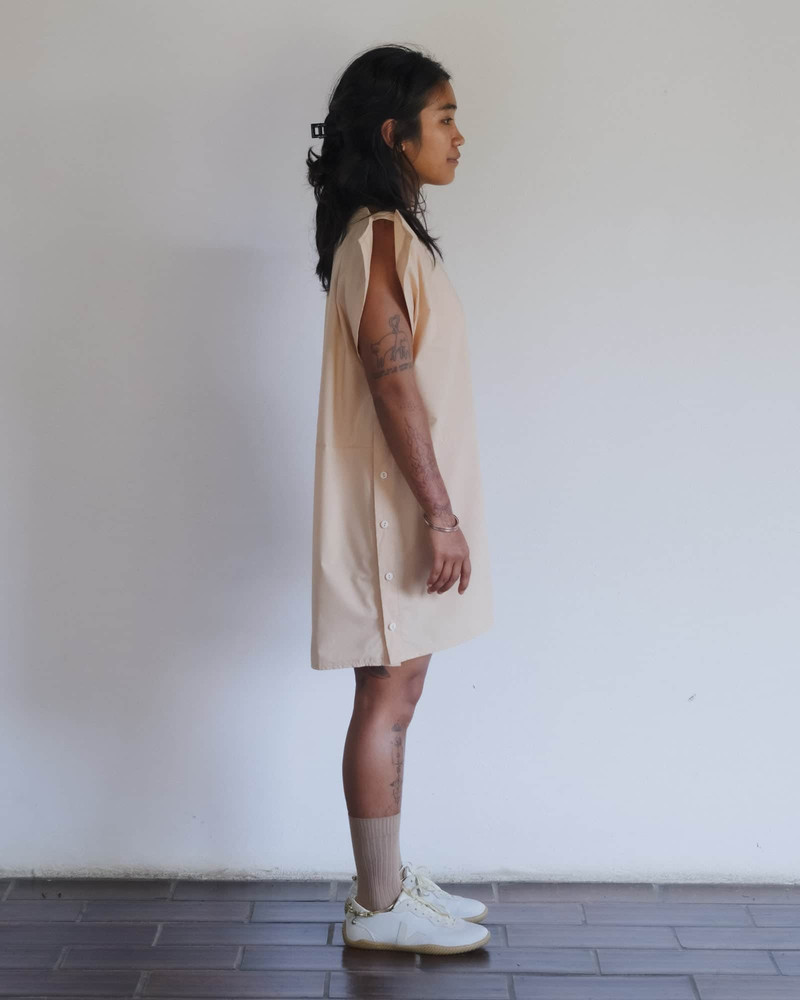 Part Romper - Organic Cotton Poplin 3