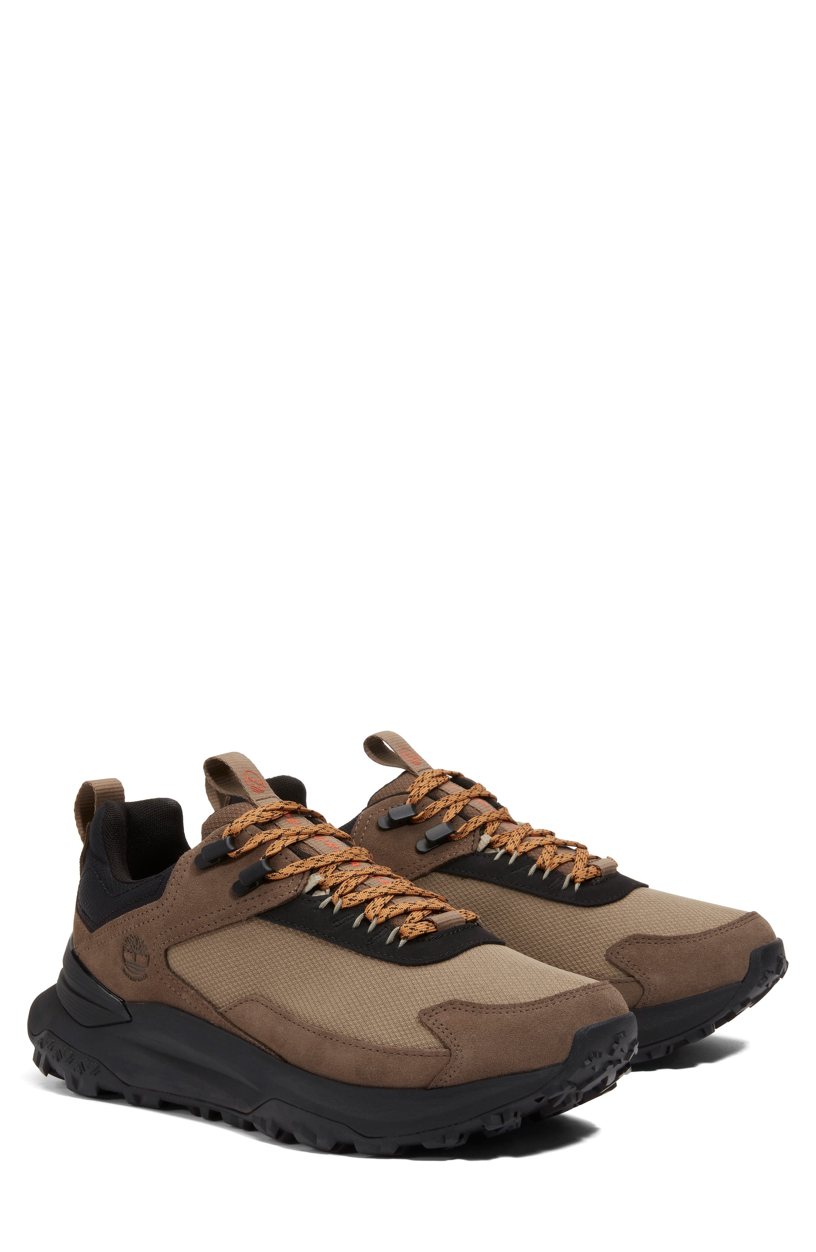 Timberland Motion Access Waterproof Sneaker in Beige Mesh/Mid Brown at Nordstrom - 7
