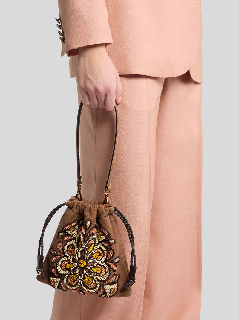 Etro SMALL KALISPERA BAG WITH EMBROIDERY outlook
