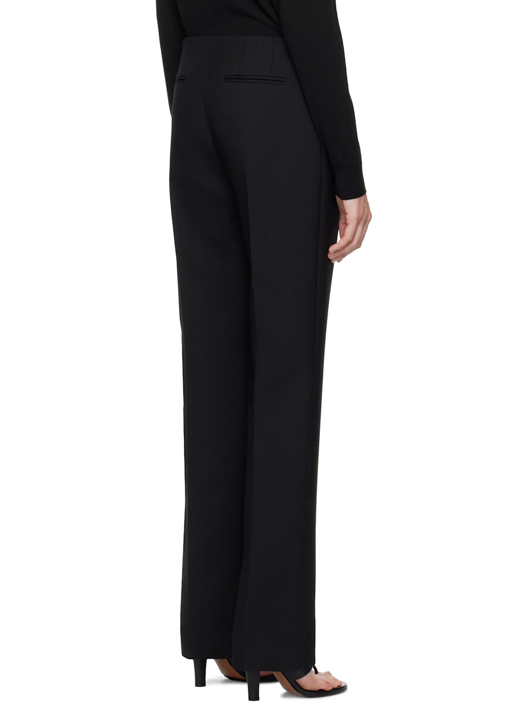 Black Vesco Trousers - 3
