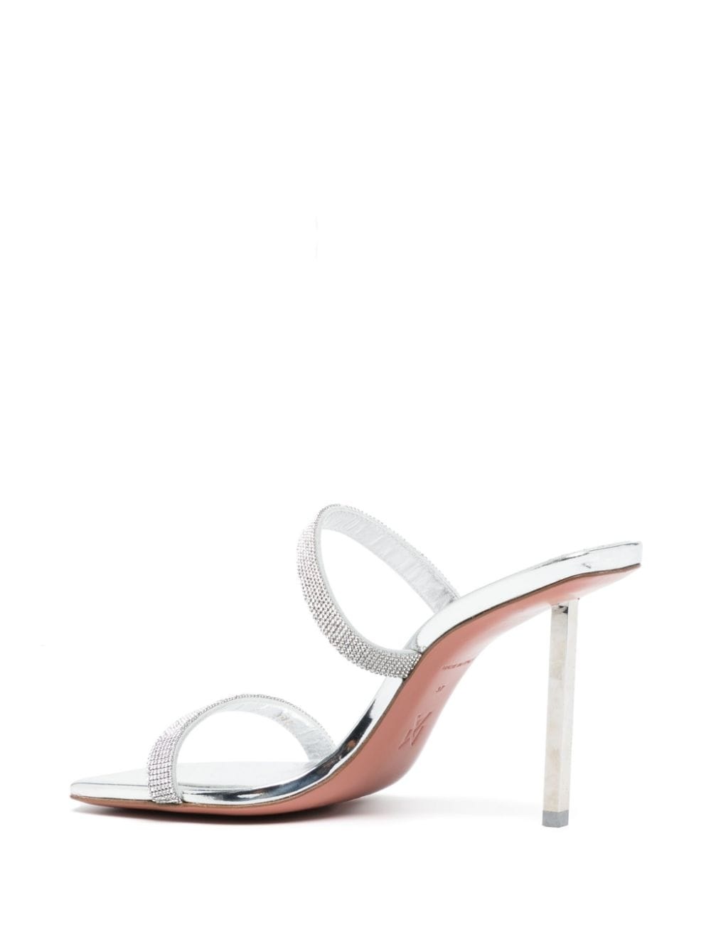 Rih 100mm crystal-embellished mules - 3