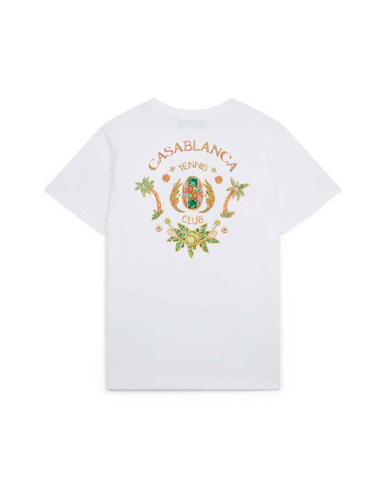 CASABLANCA Joyaux D'Afrique Tennis Club T-Shirt outlook