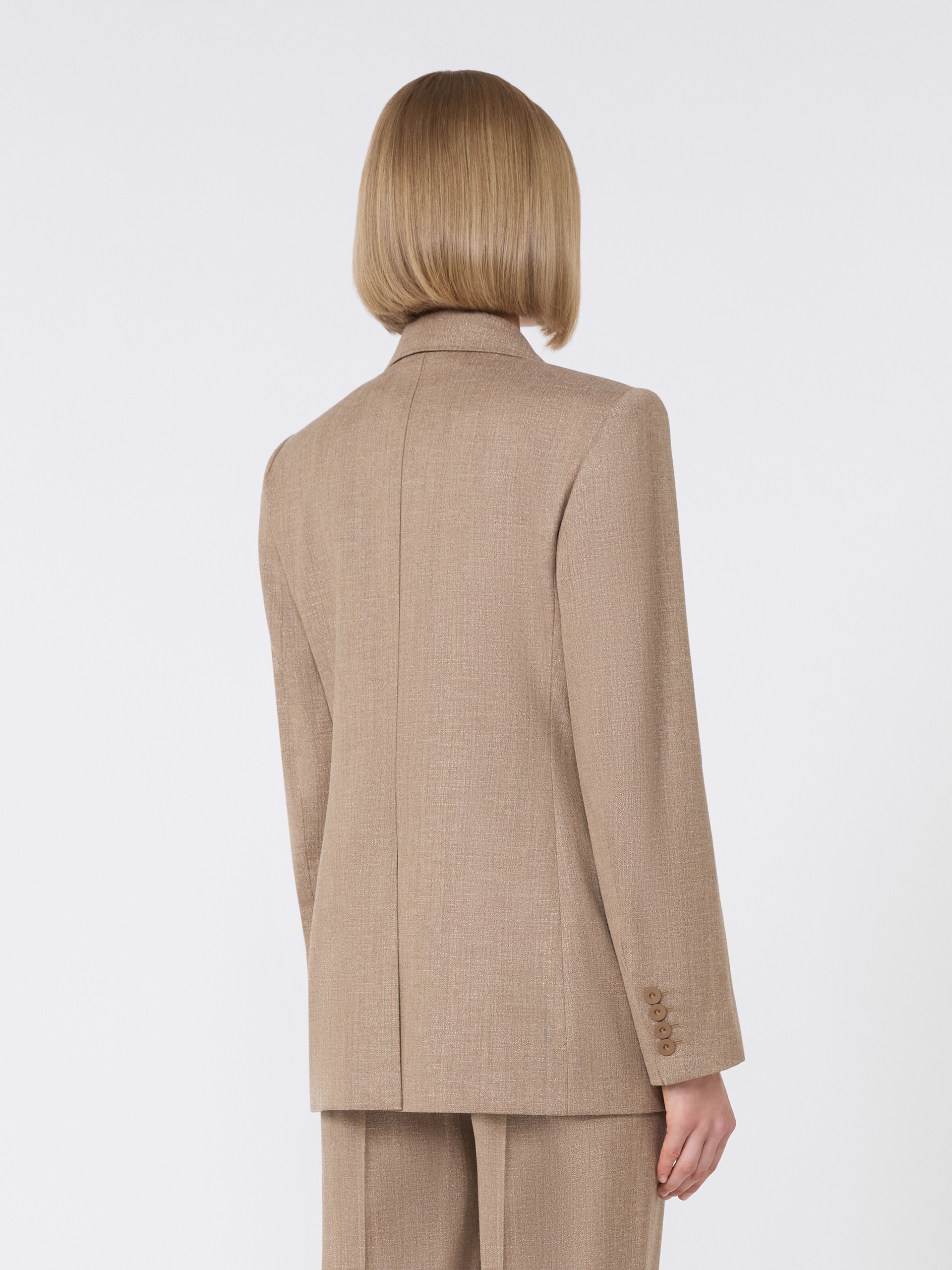 HODEIDA Wool-blend twill blazer - 4