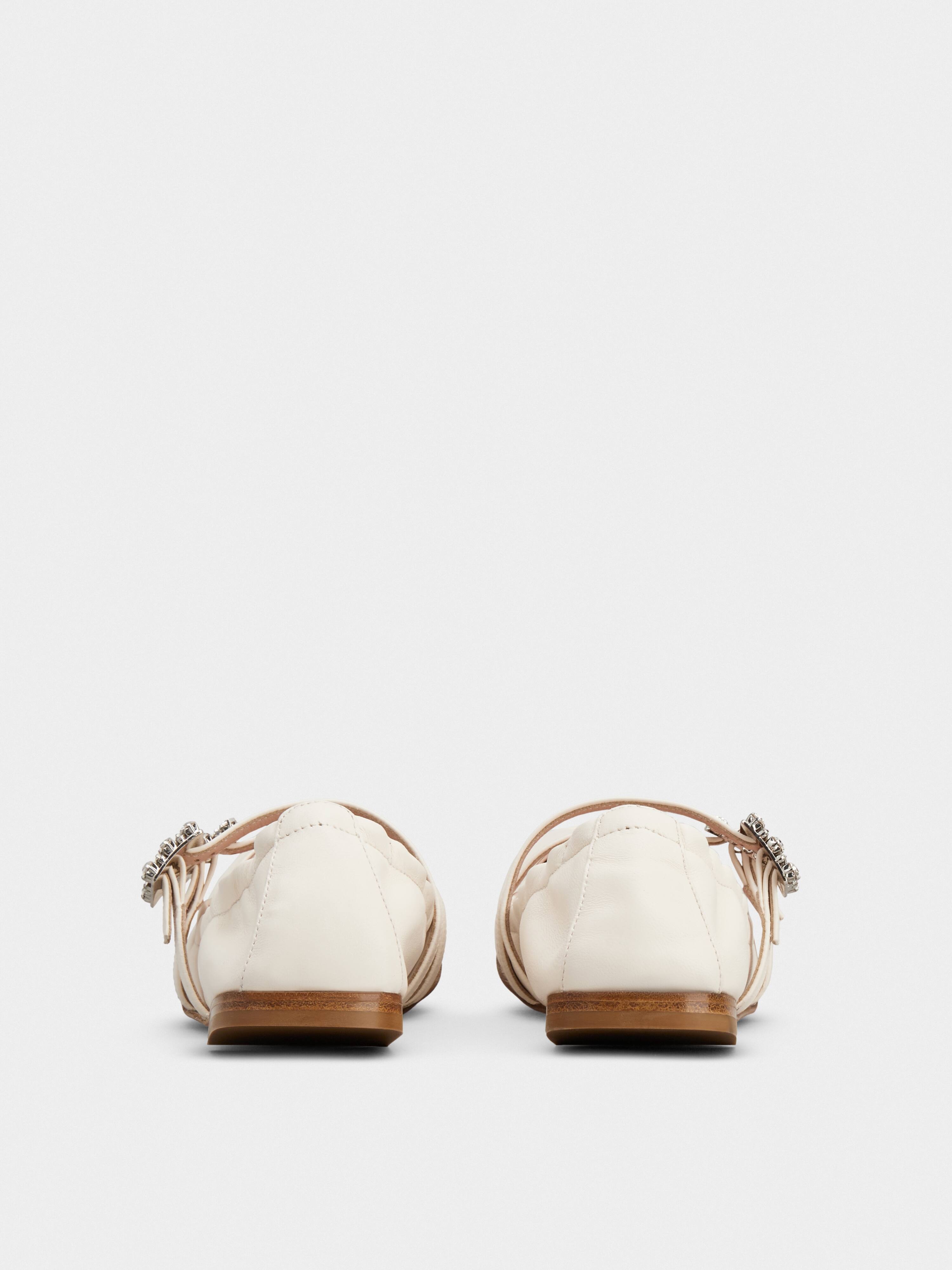 Mary Janes in nappa leather - 5