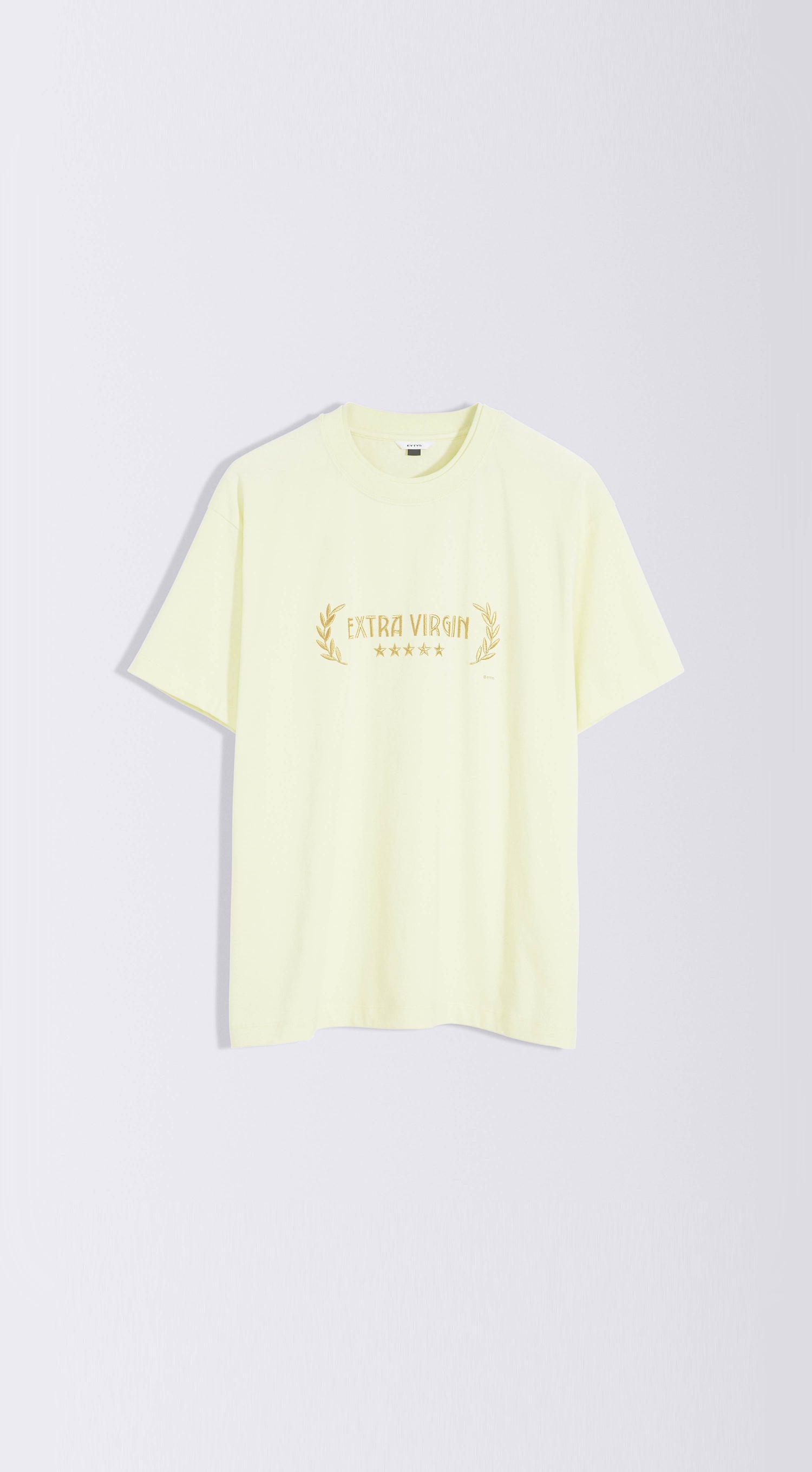 Eytys｜SHORT-SLEEVED ROUND NECK T-SHIRTS (Leon Extra Vir EYTYS Leon T-Shirt | REVERSIBLE