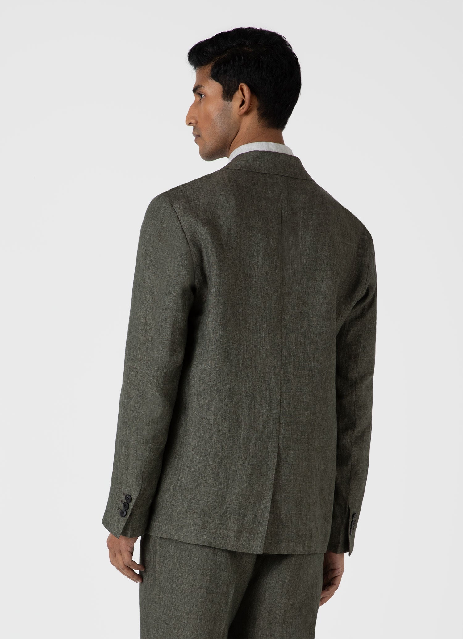 Linen Unstructured Blazer - 5