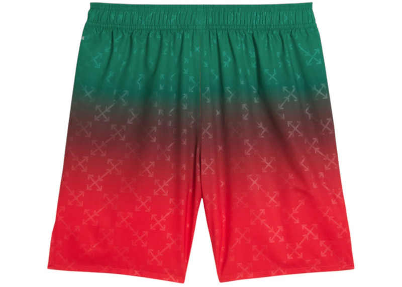 Off-White OFF-WHITE x Puma AC Milan Authentic Shorts Red/Black outlook