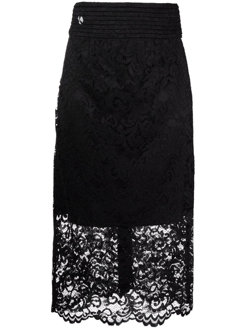 high-waisted lace skirt 1