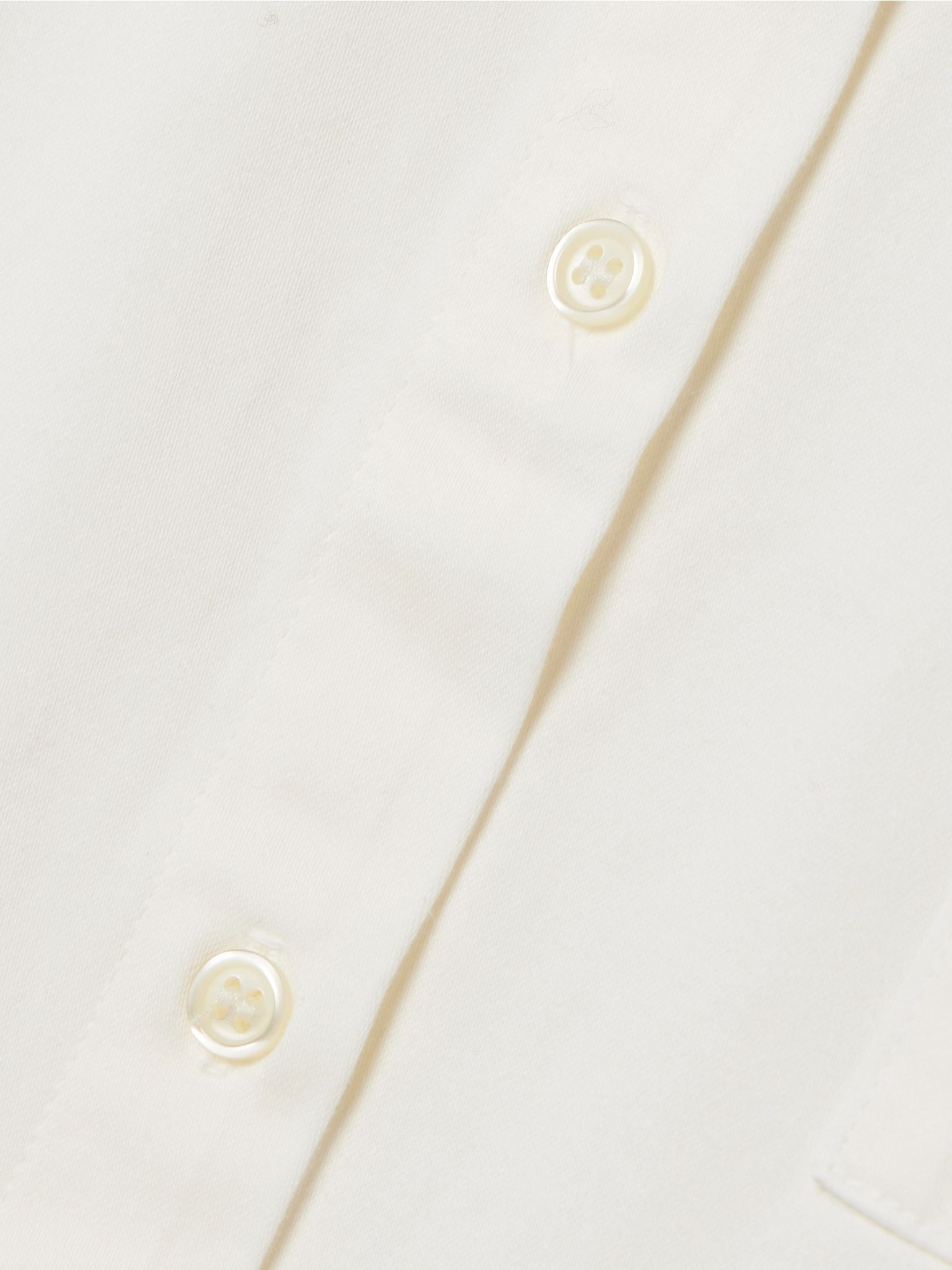 Claire Origami cotton shirt Ivory - 5